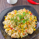 Lemon Vegetable Rice Pilaf (Gluten-Free)