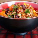 Lemon Cranberry Wheat Berry Salad